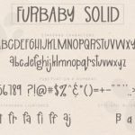 Furbaby Font Poster 2