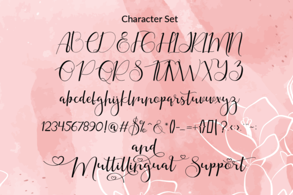 Gayesha Font Poster 8