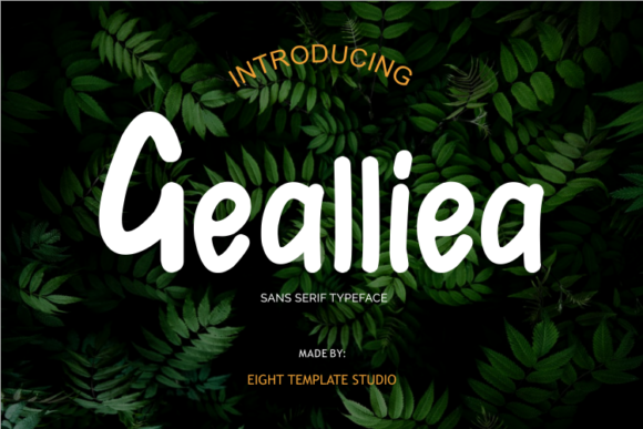 Gealliea Font