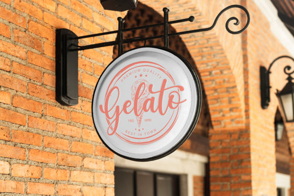 Gelato Font Poster 6