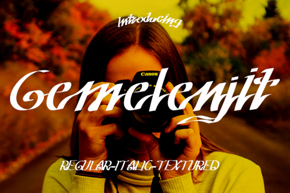 Gemelenjit Font Poster 1