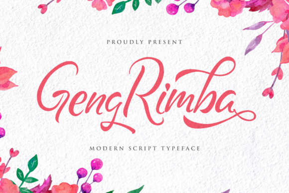 Geng Rimba Font Poster 1