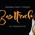 Gesttrak Font Poster 1