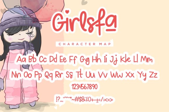 Girlsfa Font Poster 14