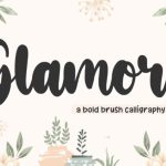 Glamori Font Poster 1