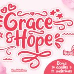 Grace & Hope Font Poster 1