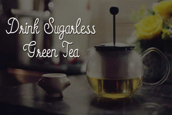 Green Tea Font Poster 3