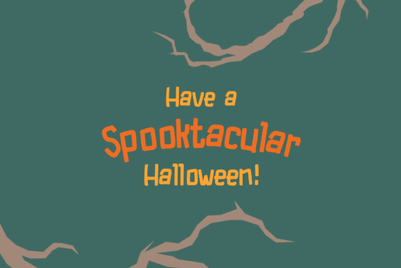 Halloween Days Font Poster 4