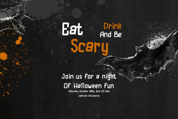 Halloween Days Font Poster 6