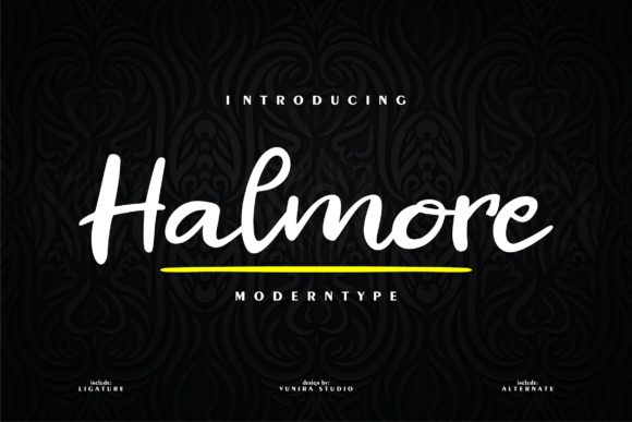 Halmore Font Poster 1