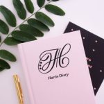 Hand Lettered Effect Monogram Font Poster 4