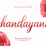 Handayani Font Poster 1