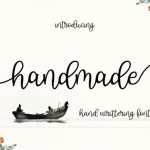 Handmade Font Poster 1