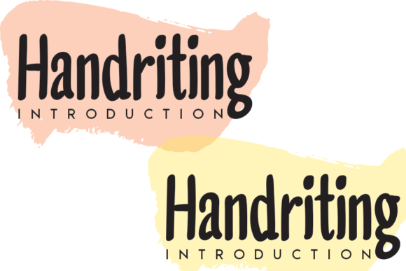 Handriting Font Poster 2