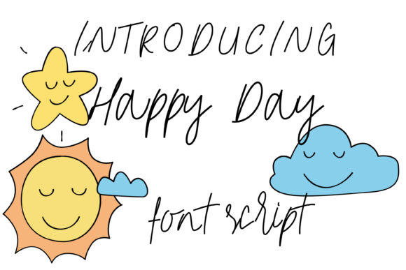 Happy Day Font Poster 1