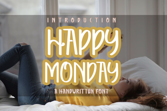 Happy Monday Font Poster 1