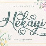 Hekayi Font Poster 1