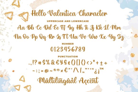 Hello Valentica Font Poster 6