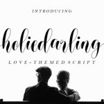 Holiedarling Font Poster 1