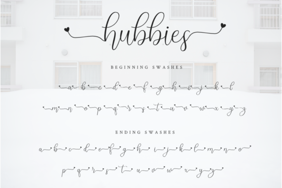 Hubbies Font Poster 10