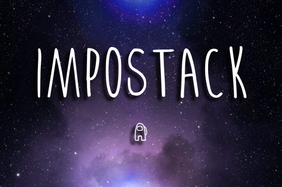 Impostack Font Poster 2