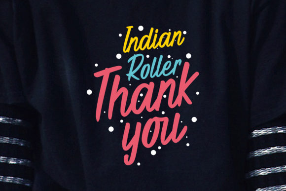 Indian Roller Font Poster 8