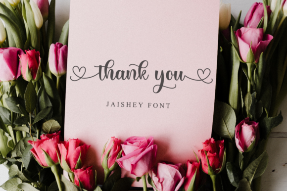 Jaishey Font Poster 9