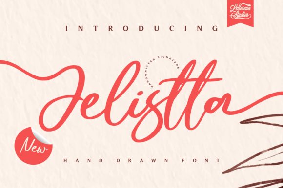 Jelistta Font Poster 1