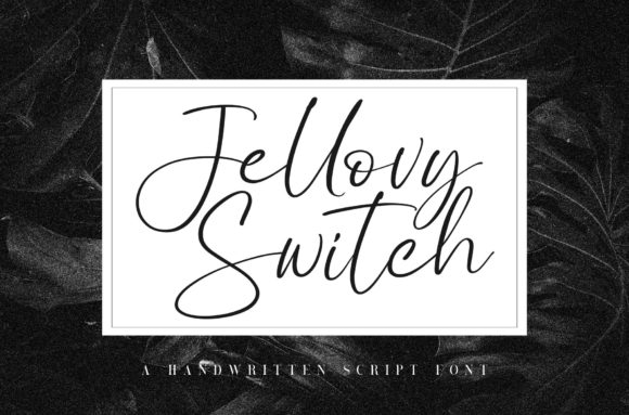 Jellovy Switch Font Poster 6