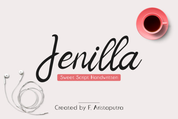 Jenilla Font Poster 1