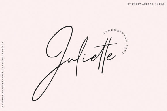 Juliette Font Poster 1