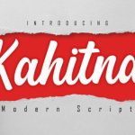 Kahitna Font Poster 1