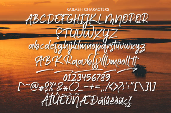 Kailash Font Poster 6