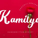 Kamilya Font Poster 1