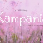 Kampania Font Poster 1