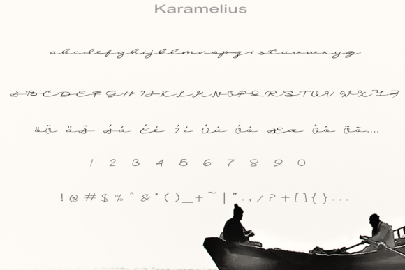 Karamelius Font Poster 3