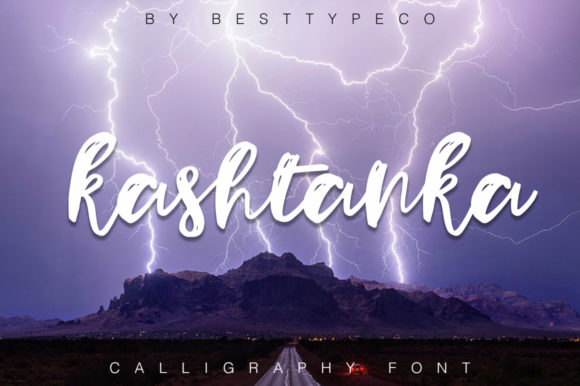 Kashtanka Font Poster 5