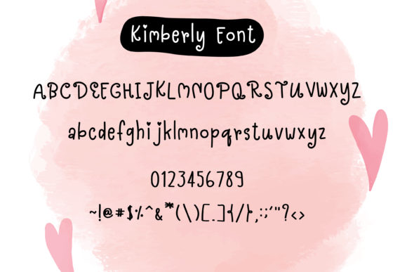 Kimberly Font Poster 7