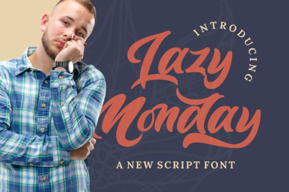 Lazy Monday Font