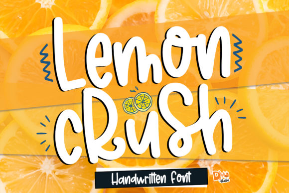 Lemon Crush Font Poster 1