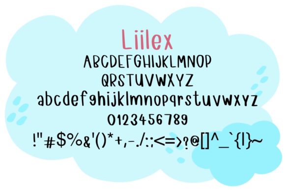Liilex Font Poster 5