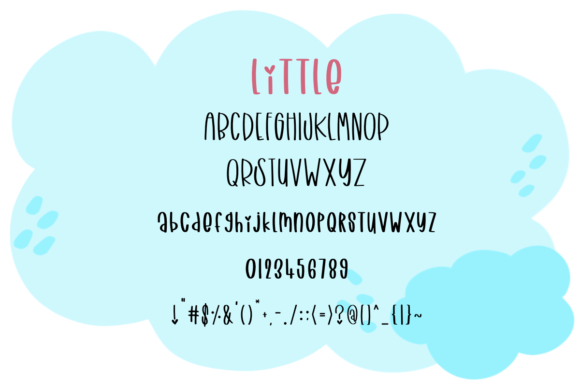 Little Font Poster 5