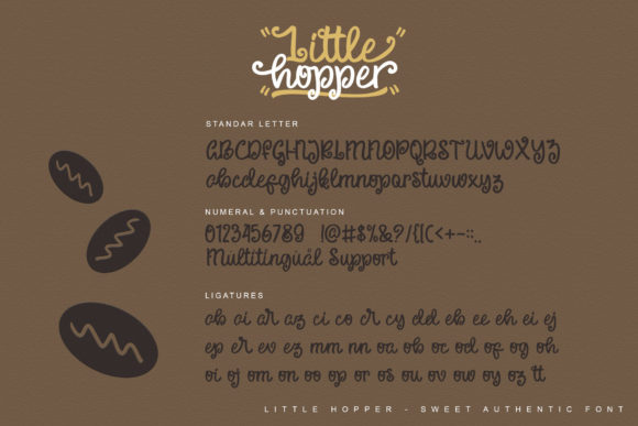 Little Hopper Font Poster 8