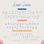 Look Down Font Poster 5