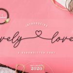 Lovely Love Font Poster 1