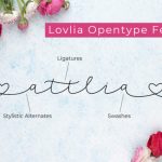 Lovlia Font Poster 6