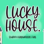 Lucky House Font Poster 1