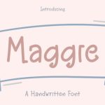 Maggie Font Poster 1