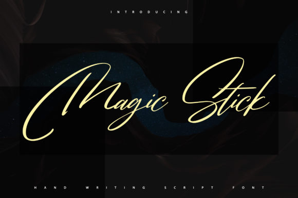 Magic Stick Font