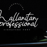 Mallanitan Font Poster 1